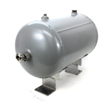 Penway Inc. 10-Gallon Horizontal Air Receiver Tank, 1/2" NPT, 3/4" NPT