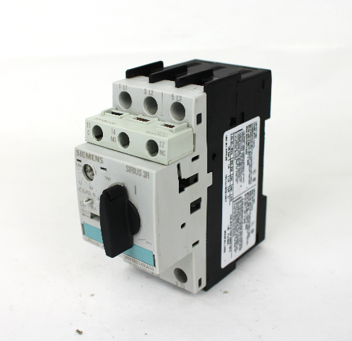 Siemens 3RV1021-0KA10 Circuit Breaker 1.25A, 3 Pole