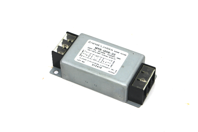 Nemic Lambda MYB-1206-33 Noise Filter, 250V, 6 Amp
