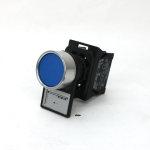 Allen Bradley Blue Illuminated Push Button w/ 800E-3X10 Ser.A Contact Block