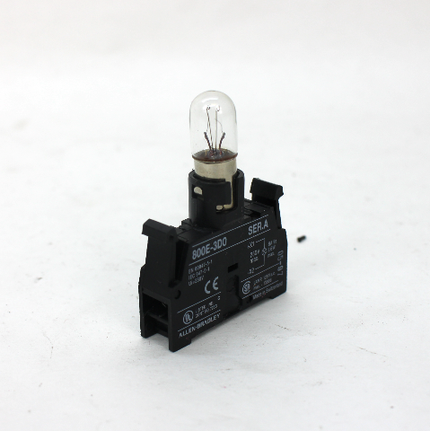 Allen Bradley 800E-3D0 Ser.A Contact Block Light 250V