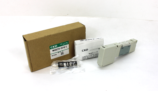 CKD W4GB239-00-M-3 Solenoid Valve 24VDC