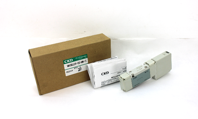 CKD W4GB229-00-MH-3 Solenoid Valve 24VDC