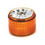 Patlite LE-302P Amber LED Light Tower Lens, 12V
