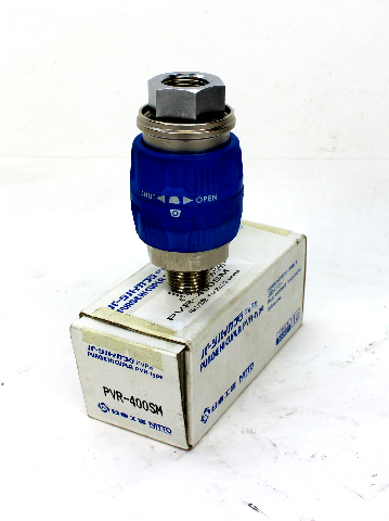 Nitto Kohki PVR-400SM  Rc 1/2 Purge HI Cupla PVR Type SM Type Coupling