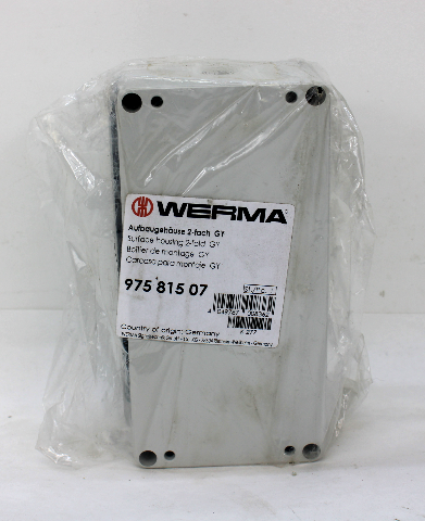 Werma 975 815 07 Surface-Mount Housing for LED Beacon 801