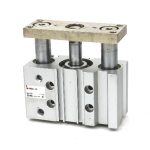 SMC MGPM40-25 Pneumatic Compact Guide Cylinder, 40mm Bore, 25mm Stroke