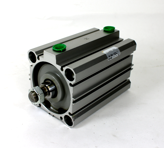 SMC NCDQ2B63-75DM Pneumatic Compact Cylinder, 63mm Bore, 75mm Stroke, 145PSI