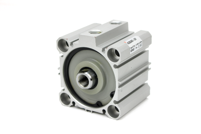 SMC NCDQ2B63-20D Compact Pneumatic Cylinder, 63mm Bore, 20mm Stroke, NEW