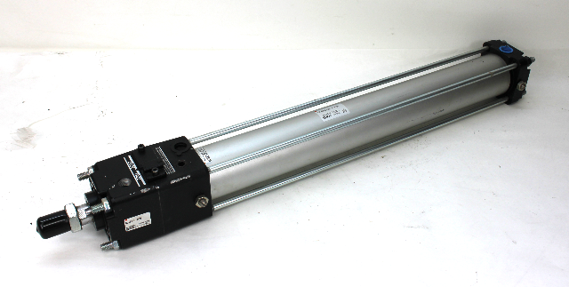 SMC CDLABN50-400-E-X1US Cylinder w/ CLA50-E-XC18 Cylinder Brake, 75PSI