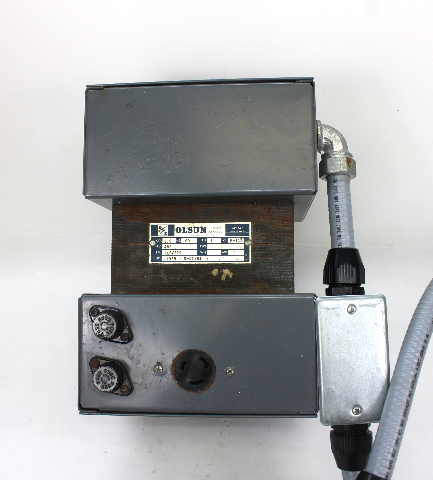 Olsun 11989 Dry Type Transformer, 480 Hv, 1 Phase
