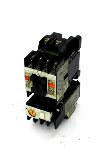 Fuji Electric 4NC0F0 Contactor 3 Phase w/ TR-0N Relay 2.8-4.2 A