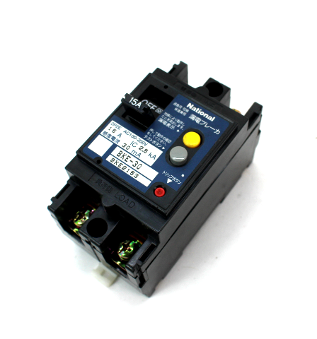 Matsushita Electric BKE-30 Circuit Breaker, 15A, 100-200V