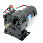 Leeson M1115028.00 DC Gearmotor Parallel Shaft 1/20 HP 90Vdc 35:1 NEW