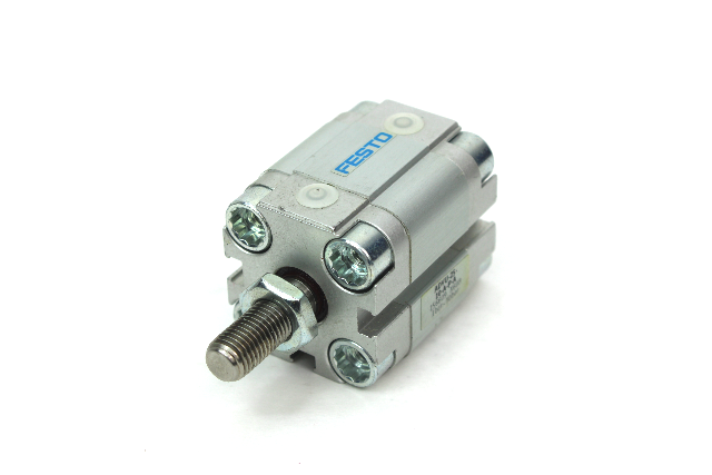 Festo ADVU-25-10-A-P-A Compact Pneumatic Cylinder, 25mm Bore, 10mm Stroke