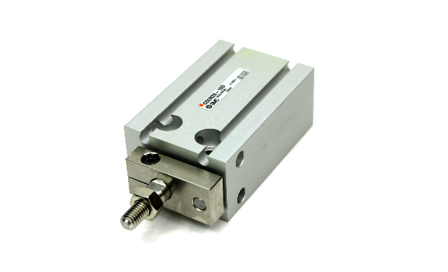 SMC CDUK20-15D Pneumatic Compact Cylinder, 20mm Bore, 15mm Stroke