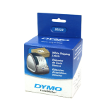 Dymo 30323 White Shipping Label, 2 1/8" x 4", 1-Roll