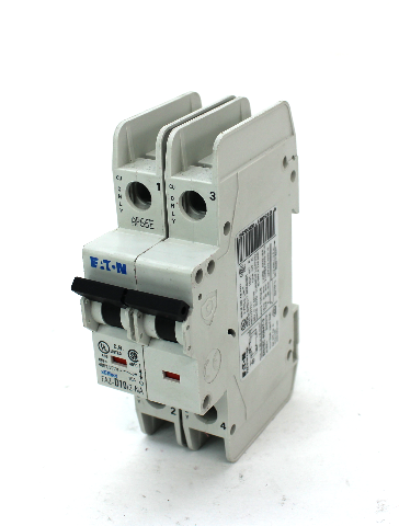 Eaton FAZ-D10/2-NA Circuit Breaker 10A, 2 Pole