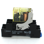 Idec RJ2S-CL-A120 Relay w/ SJ2S-05BW 250V 8A Socket Base