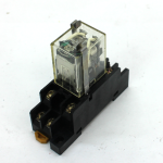 Omron LY2N Relay 24VDC w/ PTF08A Relay Base 240V