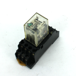 Omron MY2N 14-Pin Relay 24VDC w/ PYF14A-E Relay Socket Base