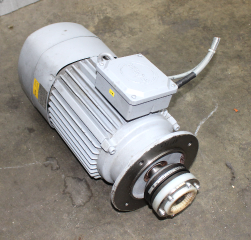 Stober B21R100LX4ST03 Electric Motor 3 Phase, 1430/1750rpm w/ Mayr EAS-NC Clutch
