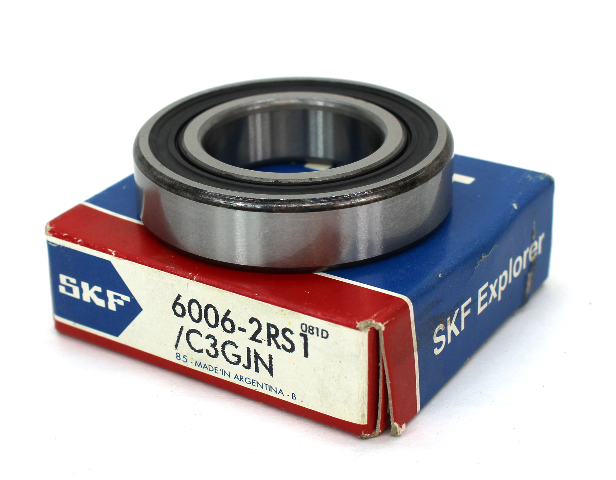 SKF 6006-2RS Deep Groove Ball Bearing, NEW