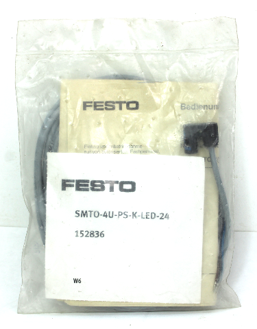 Festo SMTO-4U-PS-K-LED-24 152836 Proximity Sensor, NEW