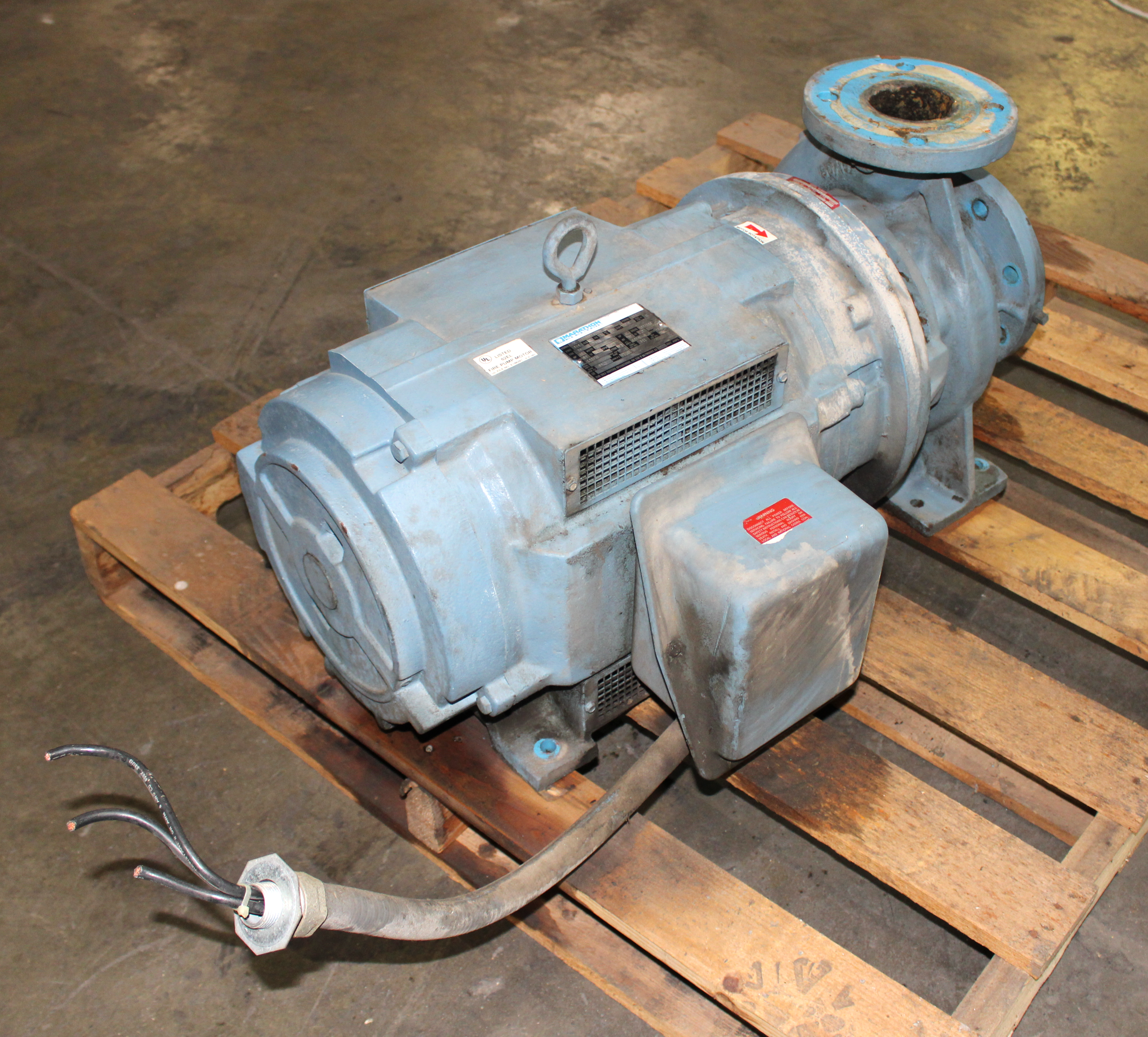 Mepco C7-3-400-34-3/230/460 Pump w/ Marthon Electric 5C 286TTDP7317BB L Motor