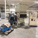 Horai 100Hp Crusher / Shredder with Hydraulic Pusher for Recycling