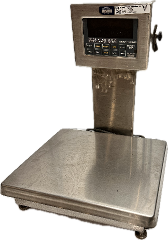 Weigh-Tronix 3275 Checkweigher 60Lb Capacity Stainless Steel Digital Scale