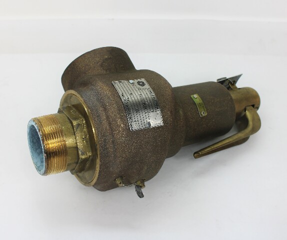 General Electric 1543J-21-BR Pressure Relief Valve 135 PSIG