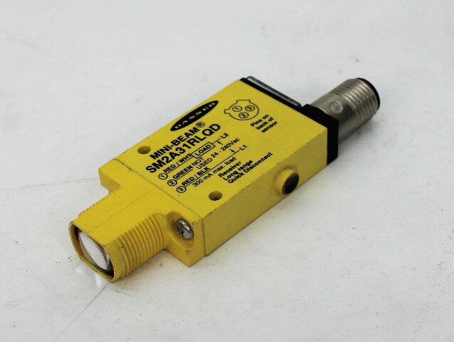 Banner SM2A31RLQD Mini Photoelectric Beam Sensor 24-240Vac