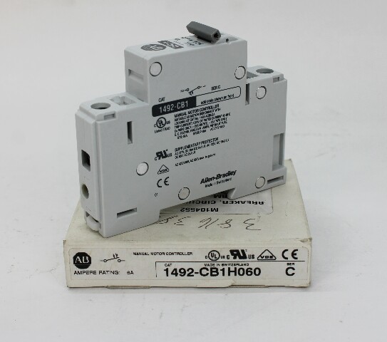 Allen Bradley 1492-CB1 H060 Circuit Breaker 6A, 1 Pole