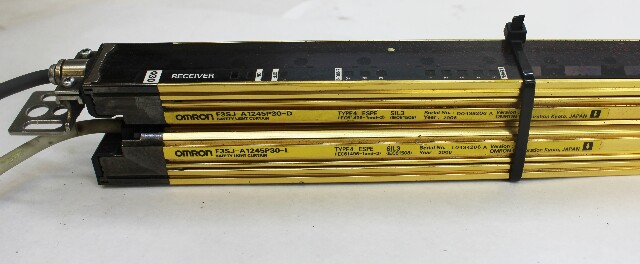 Omron F3SJ-A1245P30 Safety Light Curtain (Reciever and Emitter)