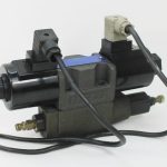 Yuken DSG-03-3C4-D24-N-50 Directional Valve W/Reducing Modular Valve MRP-03-H-30