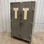 Capsacorp Heavy Duty Steel Storage Cabinet 2 Door Stronghold 4' x 2' x 78"