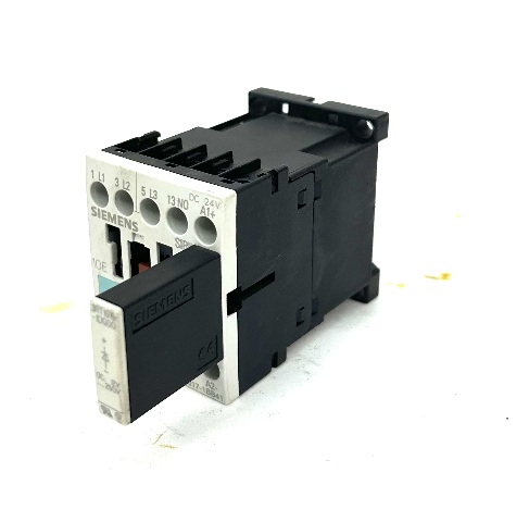 Siemens 3RT1017-1BB41 Contactor w/ 3RT1916-1DG00 Surge Suppressor