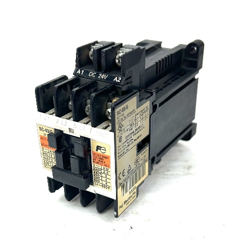 Fuji Electric SC-03/G SC11AG Motor Starter 24VDC Coil Voltage