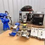 Yaskawa AR700 Welding Robot 8Kg Payload with YRC1000 Control & Motoweld X350