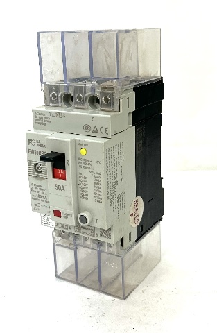 Fuji EW50RBGU-3P050 Circuit Breaker, 2-Pole, 50A