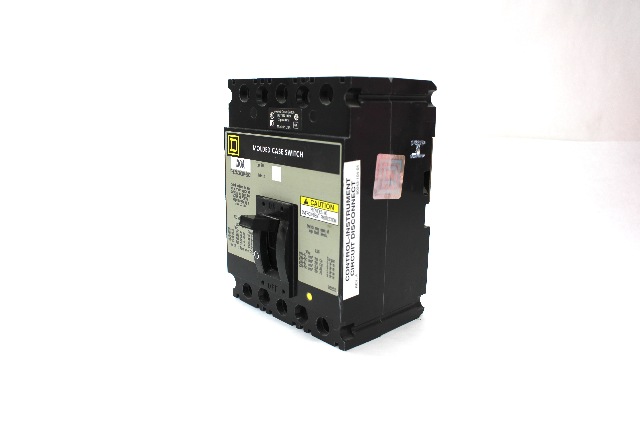 Square D FHL36000M4200 Circuit Breaker 100 Amp 3 Pole