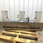 VAT X-VAT100-40496 Stainless Steel Vacuum Gate Valve 43" Wide x 2" Tall Opening