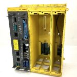 Fanuc A05B-2316-C111 Back Plane 5 Slot w/ A16B-3200-0040/05D & A16B-1212-0871/15C Board