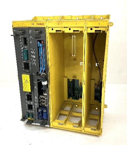 Fanuc A05B-2316-C111 Back Plane 5 Slot w/ A16B-3200-0040/05D & A16B-1212-0871/15C Board