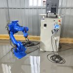 Motoman SSA-2000 Welding Robot NX100 Control & Motoweld RL350 Welder