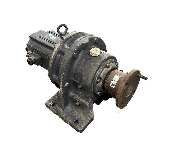 Mitsubishi HC-SFS502BG1H AC Servo Motor w/ CHHM-4165-11 Cyclo Drive & NEF130LL Emer-Flex Coupling