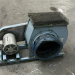 Ebara NO 2 SRM3 Blower Fan 2648 CFM w/ IK-DBKK8 Motor, 2.95 HP,1710 min-1