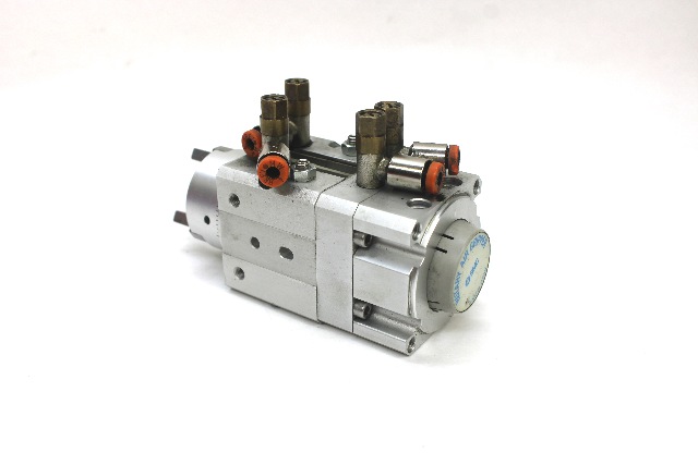 Smc MRHQ16D-180S-N Rotary Gripper 22 MM Bore 90 Degree Rotation