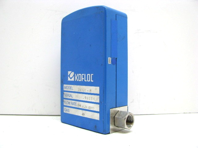 Kofloc 3910E-8 Mass Flow Controller 20 SLM Air 1/4" NPT